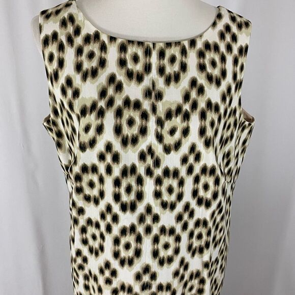 NWOT Anne Klein Sleeveless Animal Print Dress - Picture 3 of 8